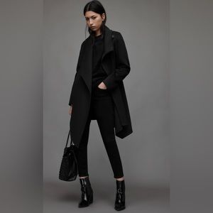 ALLSAINTS Monument Eve Wool Blend Coat